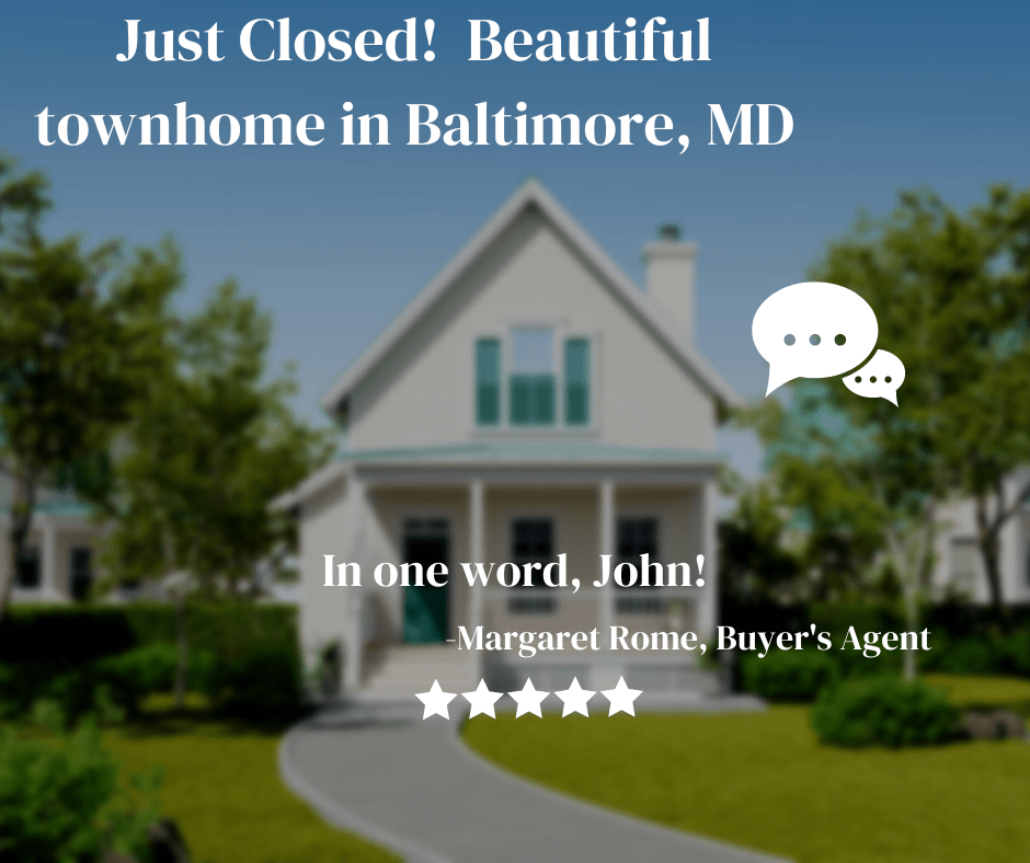 first time home buyer baltimore, maryland